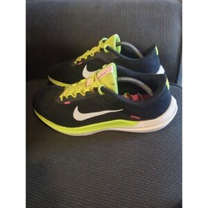Nike Sneakers Men's Air Winflo 10 Black Volt Hyper Pink FN6825-010 ‎ Size 11.5